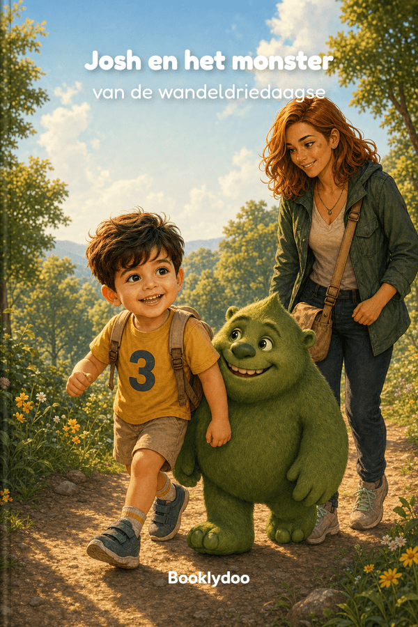 Buchcover von Josh en het monster van de wandeldrie­daagse