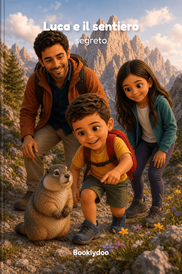 Copertina del libro Luca e il sentiero segreto