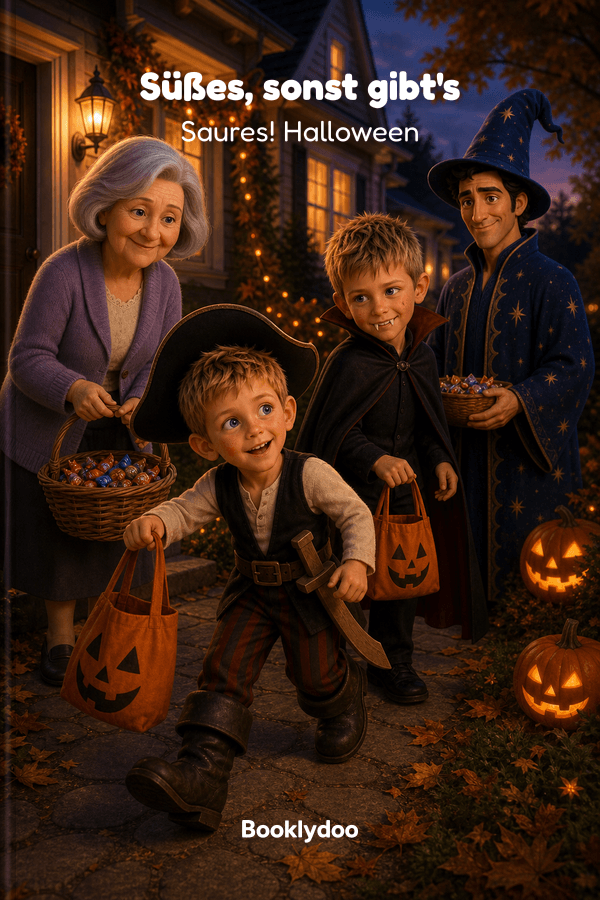 Buchcover von Süßes, sonst gibt's Saures! Halloween