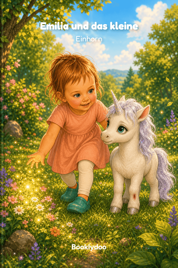 Buchcover von Emilia und das kleine Einhorn