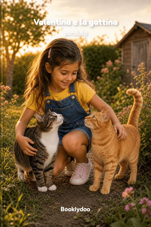 Copertina del libro Valentina e la gattina perduta