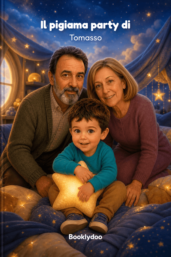 Copertina del libro Il pigiama party di Tomasso