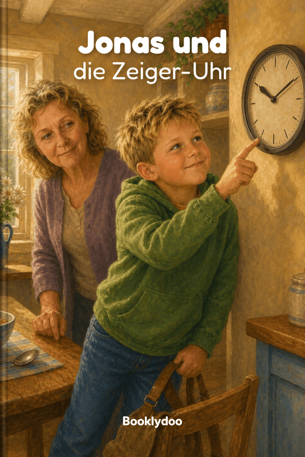 Buchcover von Jonas und die Zeiger-Uhr