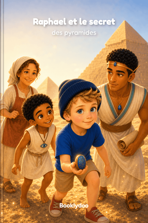 Couverture du livre Raphael et le secret des pyramides