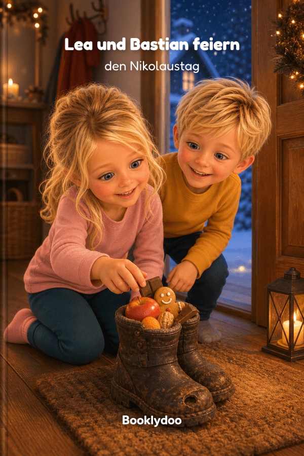  Lea und Bastian feiern den Nikolaustag