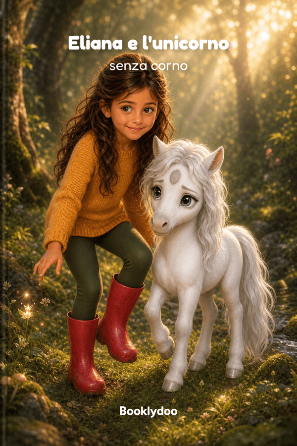 Copertina del libro Eliana e l'unicorno senza corno