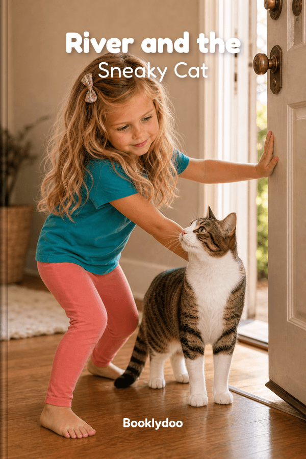 Book cover of River and the Sneaky Cat