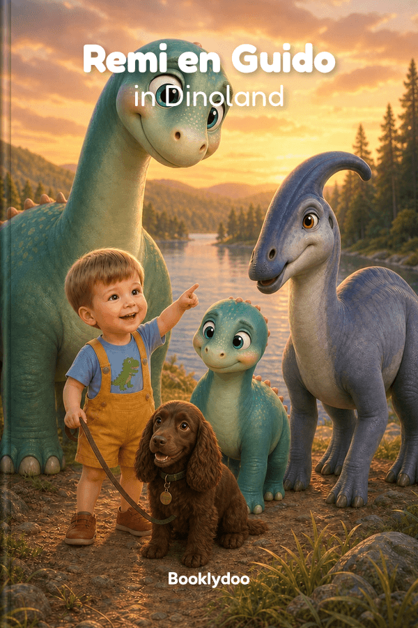 Book cover of Remi en Guido in Dinoland