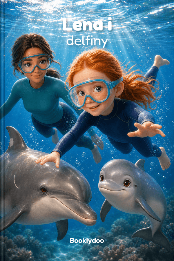 Buchcover von Lena i delfiny