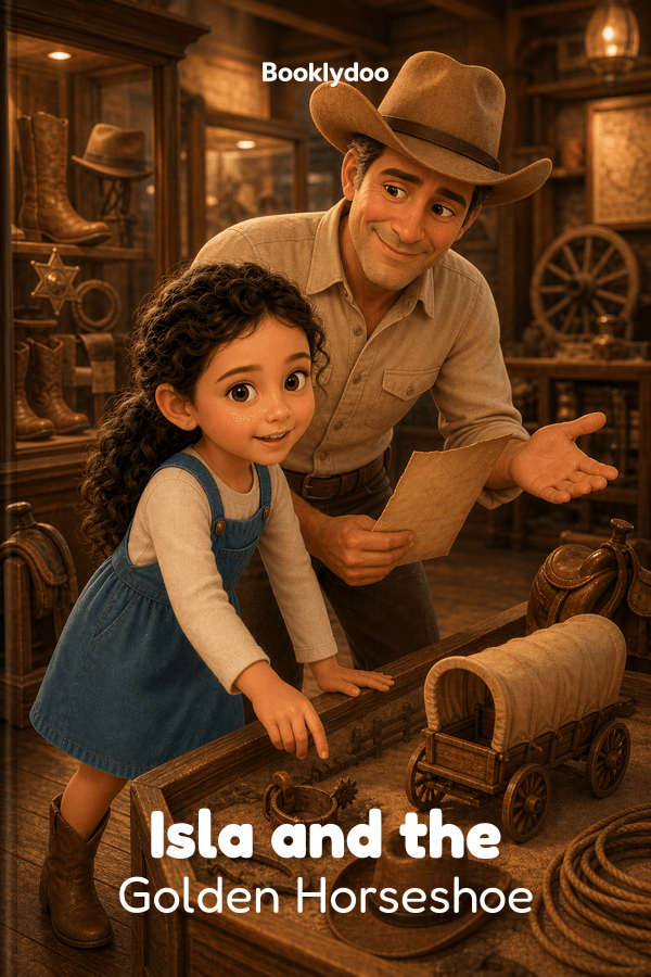 Book cover of Isla and the Golden Horseshoe