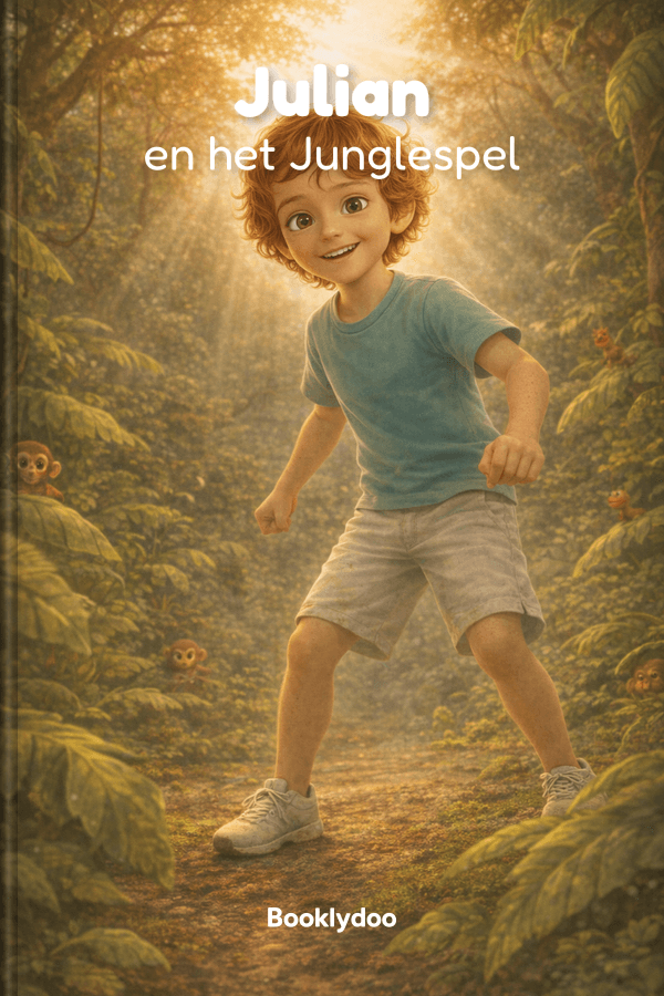 Buchcover von Julian en het Junglespel